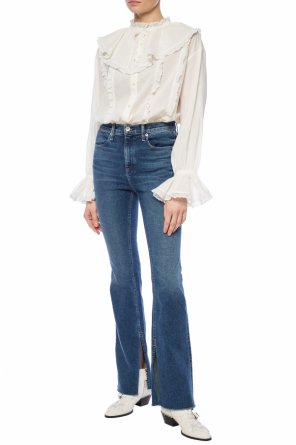 Shirt with decorative inserts, zdjęcie 2 Shirt with decorative inserts od See By Chloe